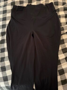 lululemon athletica Black Performance Leggings with Logo